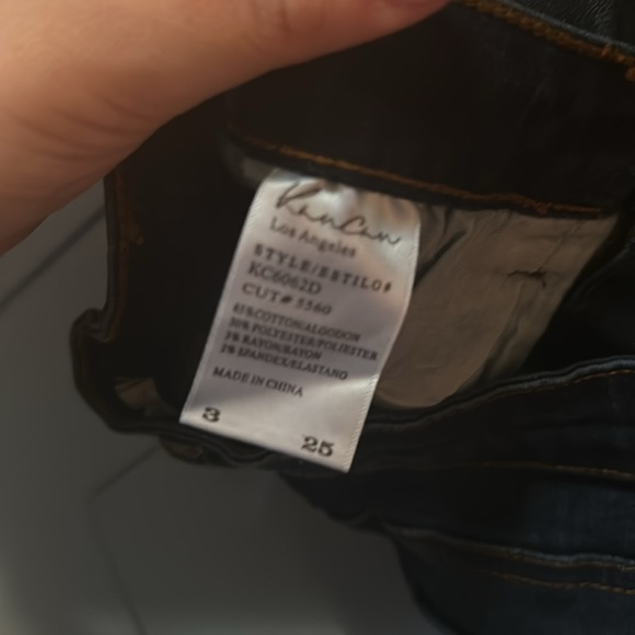 nwot kancan denim skirt size 3 - Picture 3 of 4